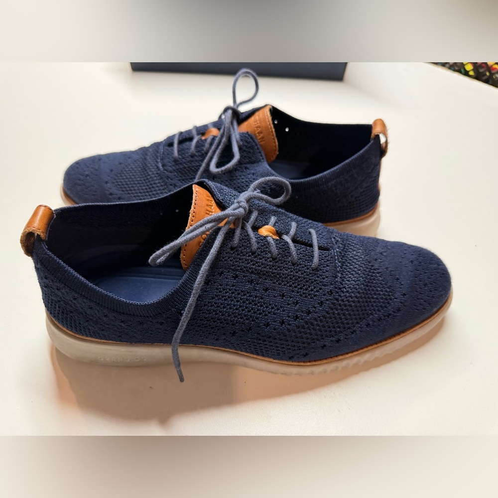 Cole Haan stitchlite zero grand size 11 marine blue